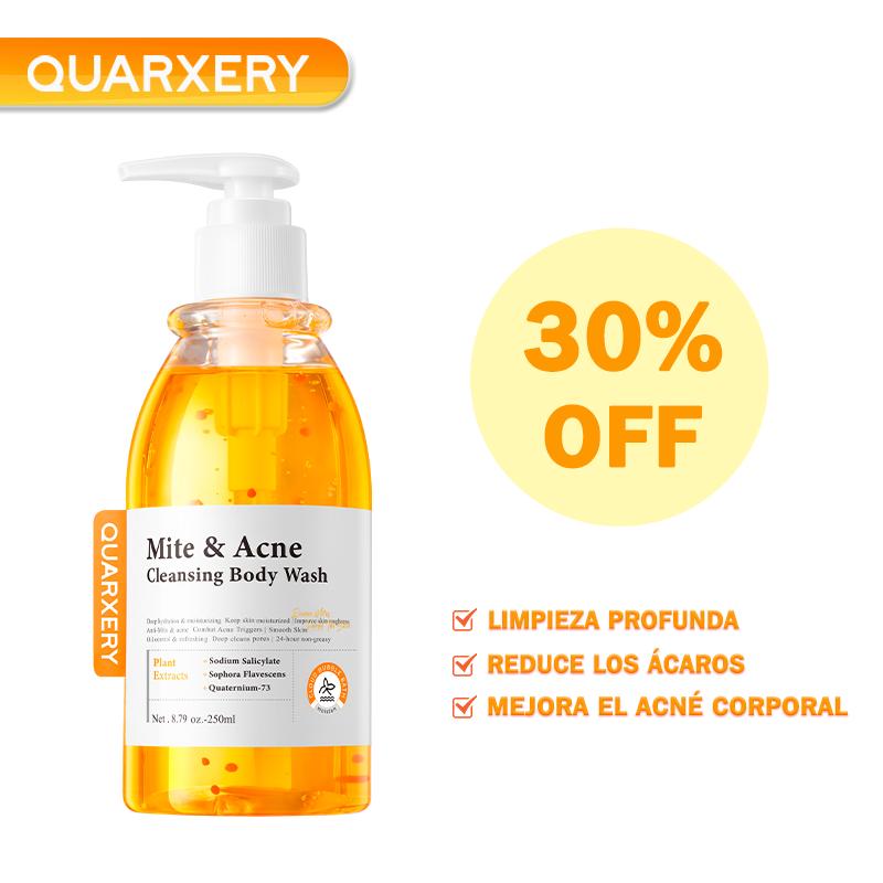 QUARXERY Gel de Baño Anti-Acné con dispensador